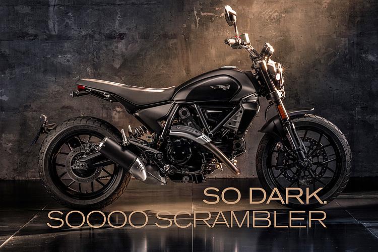 SO DARK. SOOOO SCRAMBLER: Die neue Scrambler Icon Dark