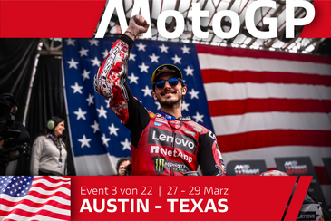 MotoGP Runde 3 in Austin: Bagnaia erreicht Platz 2 im Sprint