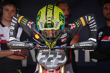 Antonio Cairoli nimmt bei RedBud & Spring Creek AMA Pro Motocross Nationals auf der Desmo450 MX teil