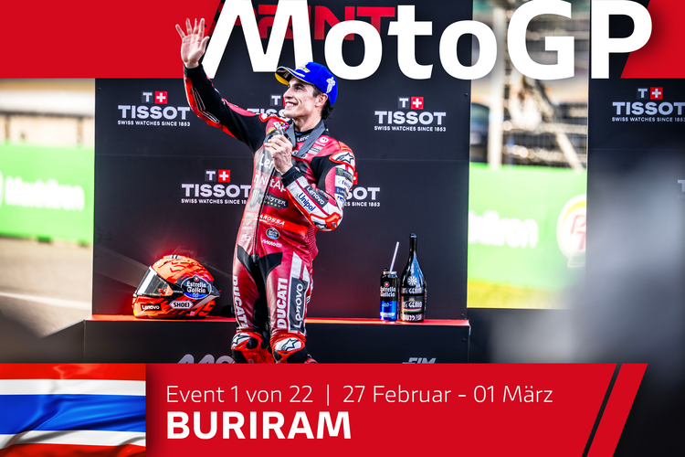 MotoGP Runde 1 in Buriram: Platz 2 im Sprint für Marquez - im Grand Prix out