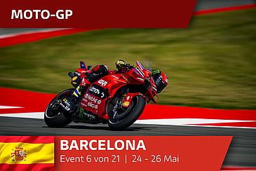 Bagnaia siegt beim Sonntagsrennen des #CatalanGP. Bastianini nach einer Strafe Achtzehnter