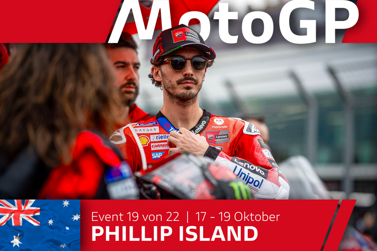 MotoGP Runde 19 in Australien: Bagnaia stürzt spät im Rennen, Pirro auf Platz 18