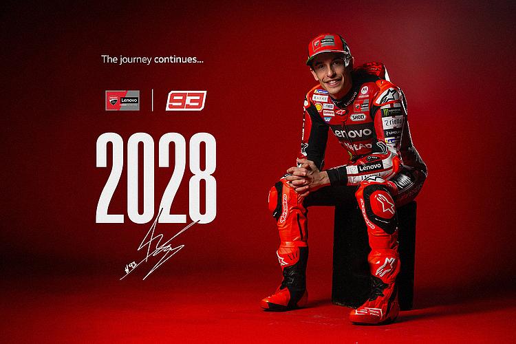 HE'S RED! Marc Márquez bestätigt für 2027/2028!