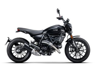 Scrambler Icon Dark 2G schwarz-matt