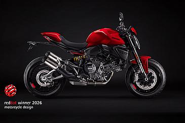 Ducati Monster gewinnt den Red Dot Design Award 2026