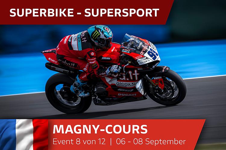 Bulega Doppelsieg in Magny-Cours, Bautista in Rennen 1 sensationell von 17 auf 2