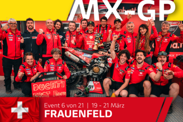 MXGP Runde 6 in Frauenfeld: Seewer schafft mit Ducati den ersten Podestplatz in der MXGP