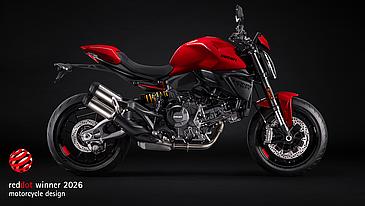 Ducati Monster gewinnt den Red Dot Design Award 2026