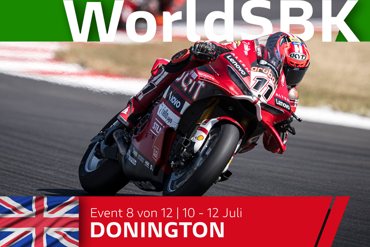 WSBK Runde 8 in Donington: Ducati krönt sich zum fünften Mal in Folge zum Weltmeister