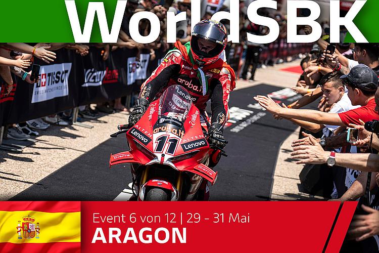 WSBK Runde 6 in Aragon: Bulega und Lecuona wieder die Stars des Wochenendes
