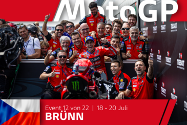MotoGP Runde 12 in Brünn: Marc Márquez als erster Ducati-Fahrer 5 Siege in Folge