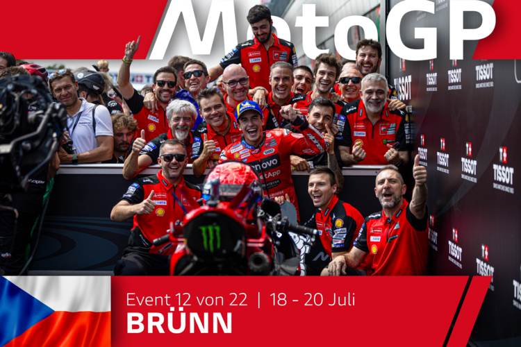 MotoGP Runde 12 in Brünn: Marc Márquez als erster Ducati-Fahrer 5 Siege in Folge