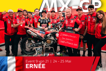 MXGP Runde 9 in Ernée: Seewer erringt den zweiten Podiumsplatz der Saison